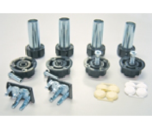 Camar CM400-024B Grooved Toe Kick Leveler- 1 Set