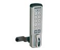 CompX NLREG-M-L-3 RegulatoR Electronic Lock, Manual Locking, Left Hand Mount, 1-3/16" Cylinder Length - Satin Chrome Finish