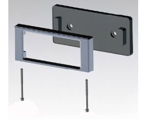 CompX TLMP300-WM Wall-Mounting Plate - Black