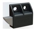 CompX TLSST-100-B Self-Locking Strike, Hinge on Right - Black Finish