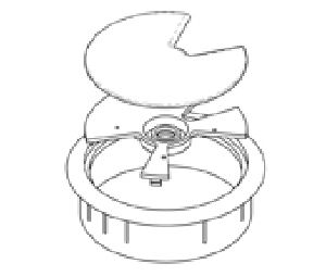 Custom Accents CWCPF-2804 3-5/8" Almond Round Wire Grommet