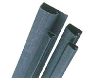 Custom Accents CWWM1500T Black J-Type Wire Channel, 96" Length