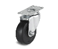 DH Casters CCL20P2RS Threaded Stem Mount Swivel Casters Without Brakes, Light Duty, 77 lb Weight Capacity