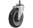 DH Casters CCSC5T1PS Shopping Cart Casters, Medium Duty, 200 lb Weight Capacity
