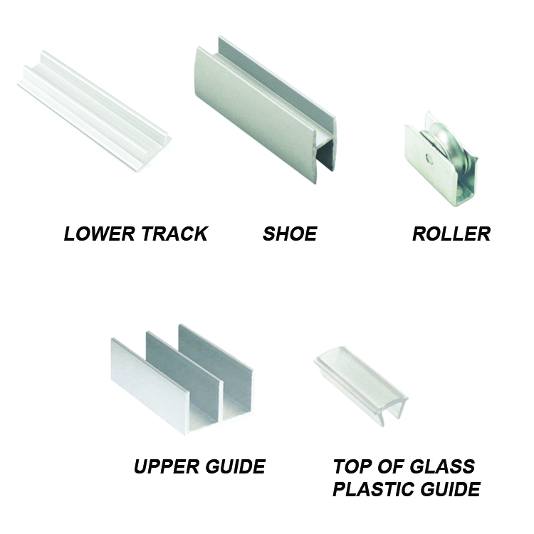 EPCO EP14A4 Sliding Glass Door TracksDual, Assembly No. 14, 4' Length