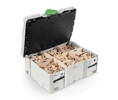 Festool FJ498899 Domino Tenons Assortment, DS 4/5/6/8/10 1060x BU