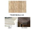 Formica Corporation FL3423-1246-B12 IdealEdge™ Edge Molding, Bullnose Style, Etchings Finish - Travertine Gold Color