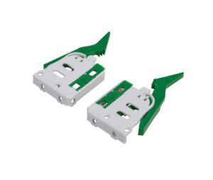 Grass America GF02498-12 Front Locking Device with Flange, Adjustable, Left