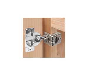 Grass America GF04468-15 One Piece Face Frame Hinge, 1-3/8" Overlay, Screw-On