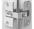 Grass America GF13128-37 Pie Cut Corner Hinge, Free Swinging Pie Cut Corner Kit