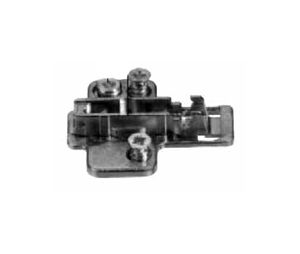 Grass America GF318.493.71.0015 Grass Nexis Frameless Base Plate, Zinc Die Cast, Pre-Mounted Euro Screws, 0mm Height