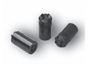 Grass America GF395 Pilaster Mounting Brackets Dowels - Black Finish - 100 per Box