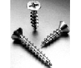 Grass America GF81005  Wood Screws, #8 Gauge, 3/4" Length, Coarse Thread, Sharp Point - Nickel Finish
