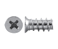 Grass America GF83001K  Euro Screws, 5/16" Length, M6 Thread, Blunt Point - Nickel Finish