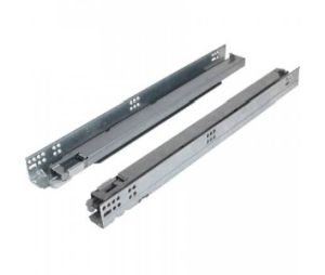 Grass America GFDYNAPRO-18 100 lb Soft Close, Undermount Drawer Slides, 18" Length - Zinc Finish - 1 Set
