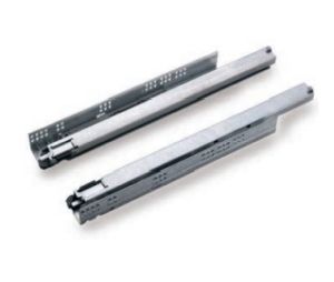 Grass America GFDYNAPROHD75-30 132 lb Dynapro 3-D Heavy Duty Undermount Slides, 30" Length - Zinc Finish - 1 Set