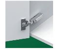 Grass America GFF046140360213 110° Hinge, for Handle Free Doors Soft-Closing, Overlay, Screw-On