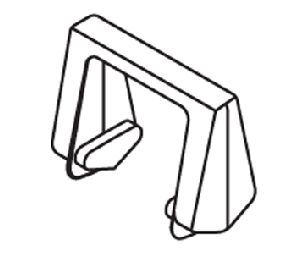 Grass America GFF072135753117 120° Opening Angle Reduction Clip
