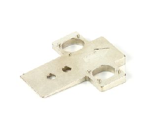 Grass America GFF072135758217 Tiomos Base Plate For Screw Fixing, Screw-On - Nickel-Plated Finish