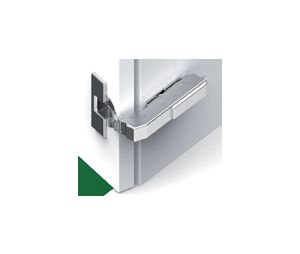 Grass America GFF028138546223 110° Tiomos Soft-Close Blind Corner Hinge, Inset Overlay, Dowel