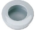 Hardware Concepts Inc. PL2180-317  Nylon Series, Nylon Recess Pull, 2-7/16" Overall Length - Light Gray Finish