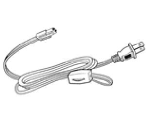Hardware Concepts PL513000-010 LED Power Cord with Roll Switch, 10" Length, White Finish