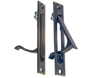 Ives IV230B26D Sliding Door Pulls - Edge Pulls with Spring Loaded Lever, Satin Chrome Finish