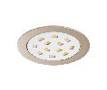 Hera HAR68-LED-BL-CW Low Profile LED Spotlight, 3" Overall Diameter, Cool White Light Color, Black Finish