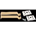 Hera HATWINSTICK2MC-SET Twin Stick LED Mounting Hardware Set