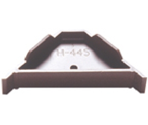 Hughes Supply PGH445E-C  Plastic Corner Braces, 3-5/8" x 3/4" Dimensions - Brown Finish - Pack of 100
