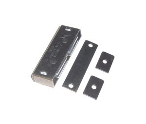 Ives IV326A92 Aluminum Casing Magnet and Strike Plate, 9 lb Pull Force - Aluminum Finish