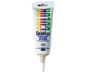 Kampel KSCF8042 Laminate Matching - Adhesive Caulks, Colorflex, 4 oz - Khaki Color