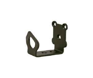Knape & Vogt KVRTUGLBK Barn Door Hardware Accessory, Universal Guide used with 2-1/2" Long Bracket - Black Finish