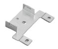 Knape & Vogt KV8404 Ball Bearing Slide Face Frame Bracket, Front Face Frame Brackets - Zinc Finish