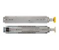 Knape & Vogt KV8908B-20 Side Mount 150-500 lb Ball Bearing Slide, Full Extension, 20" Length - Zinc Finish