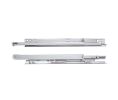 Knape & Vogt KVMUVAB-21 75 lb MUV+ Full Extension Undermount Drawer Slides, 21" Length - Zinc Finish - 1 Set