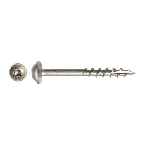 Kreg No. 8 X 1-1/4 in. L Square Zinc-Plated Coarse Pocket-Hole Screw 100 pk