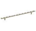 Liberty Hardware LAP01017-SS-C  Builder's Program Series, Steel Pull Bar, 11-5/16" Center to Center - Stainless Steel Finish