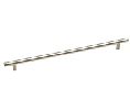 Liberty Hardware LAP01018-SS-C  Builder's Program Series, Steel Pull Bar, 12-5/8" Center to Center - Stainless Steel Finish