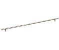 Liberty Hardware LAP01022-SS-C  Builder's Program Series, Steel Pull Bar, 21-7/16" Center to Center - Stainless Steel Finish