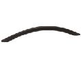 Liberty Hardware LAP0256C-FB-C  Carlton Series, Steel Pull, 6-5/16" Center to Center - Flat Black Finish