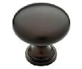 Liberty Hardware LAP11747-OB3-C  Builder's Program Series, Zinc Die Cast Hollow Knob, 1-1/4" Diameter - Dark Oil Rubbed Bronze Finish