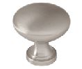 Liberty Hardware LAP11747V-SN-C  Builder's Program Series, Zinc Die Cast Hollow Knob, 1-1/4" Diameter - Satin Nickel Finish