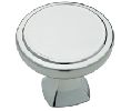 Liberty Hardware LAP28013-PC-C  Ashtyn Series, Zinc Die Cast Round Knob, 1-1/4" Diameter - Polished Chrome Finish