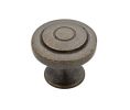 Liberty Hardware LAP29526-WCN-C Geary Series, Zinc Die Cast Knobs, 1-5/16" Diameter - Warm Chestnut Finish - 10 per Box