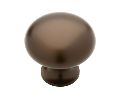 Liberty Hardware LAP33558-RB-C  Individuals Series, Solid Brass Knob, 1-1/4" Diameter - Rubbed Bronze II Finish