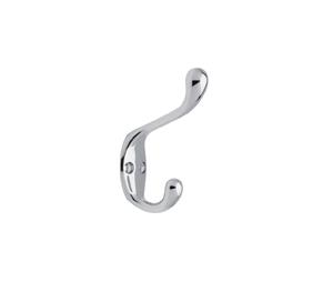 Liberty LAB42302J-CHR-C Coat and Hat Hook - Polished Chrome Finish, 3-1/2" Length