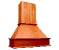 Omega National Products NPR2148SMB1CUF1  48" Signature Straight Wood Range Hood, Broan Compatible Liner - Cherry Species