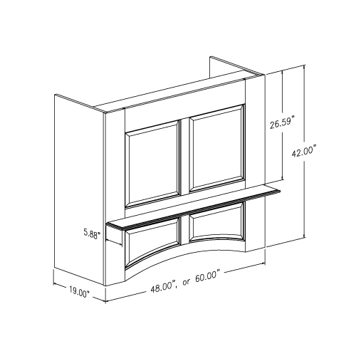 Omega National Products NPR2760SMB1MUF1 60