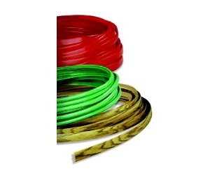 Patwin PWP500-3/4-601 250 LF, White Tee Molding, 3/4" Width - 1 Roll